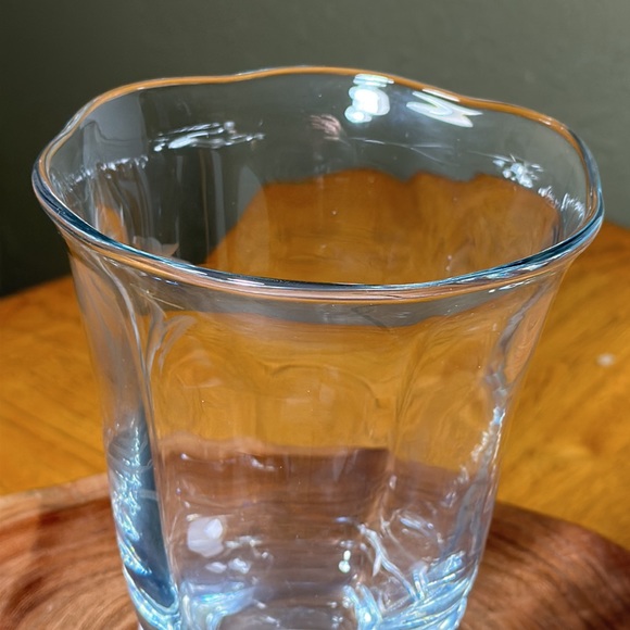 STROMBERGSHYTTAN SWEDEN 8" Crystal Vase with Etched Gazelle - Picture 9 of 12